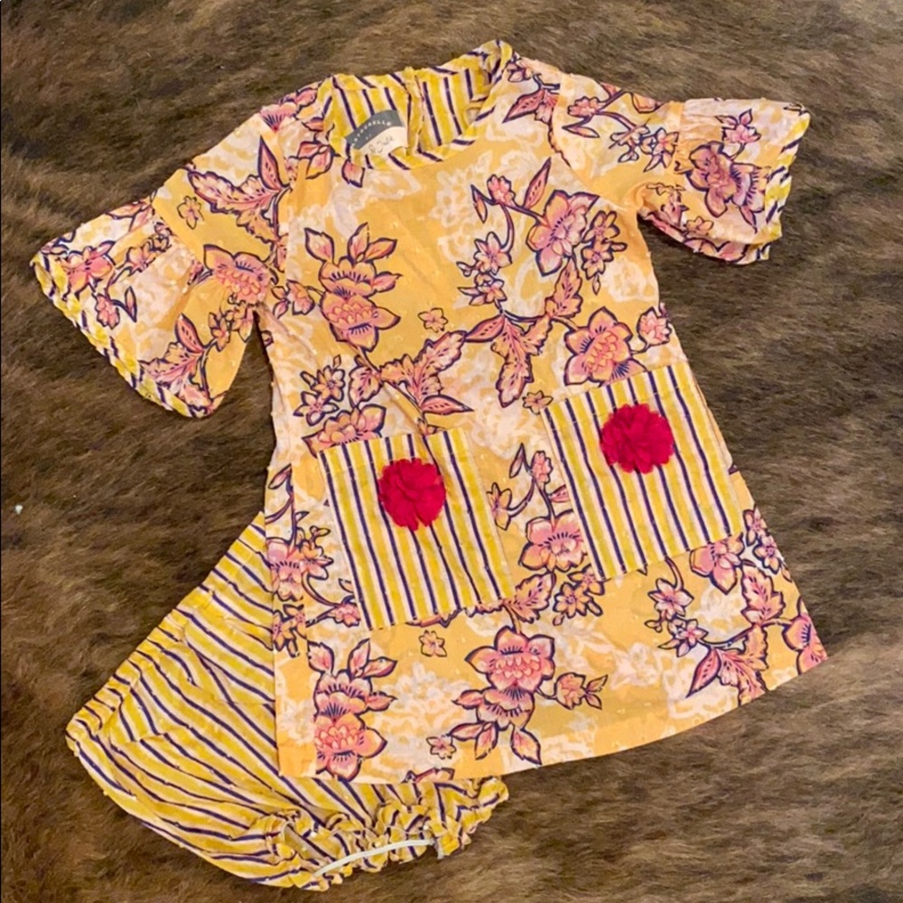 NWOT dress and bloomer set